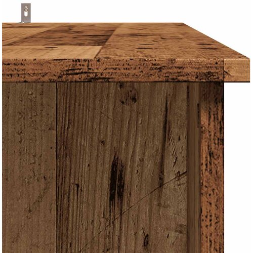  Barski stol sa policom za odlaganje Staro drvo 102x50x103,5 cm Slike