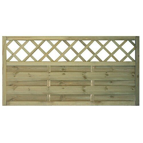 Element vrtna drvena ograda roma (180 x 90 cm, ravni oblik) Slike
