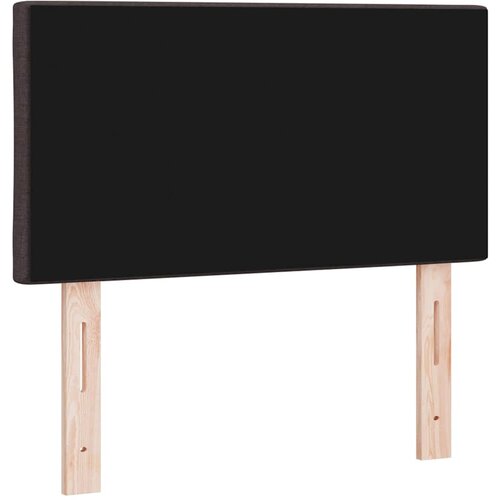  LED glava kreveta Smeđa 80 cm tkanina Slike