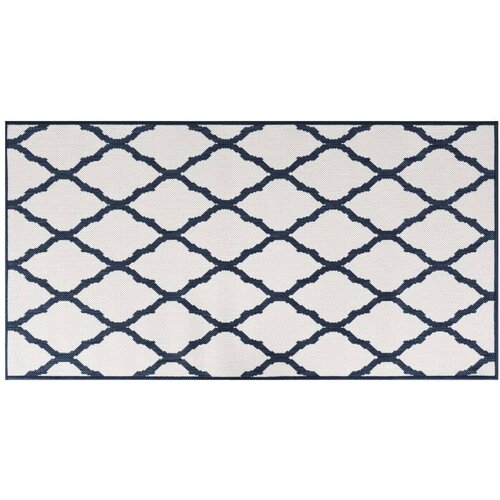Maison Chic Zunanja Preproga, Rug mornarska in bela 80x150 cm dvostranski dizajn, (22122868) Cene