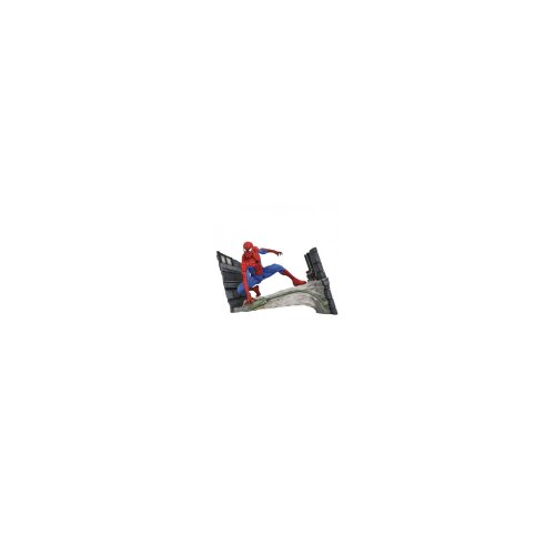 Diamond Select Toys Marvel Comic Gallery PVC Statue Spider-Man Webbing 18 cm akciona figura Slike