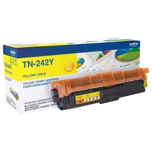  Brother TN-242Y rumen/yellow (TN242Y) - original Slike