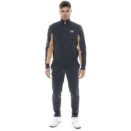 Leone 1947 Trenirka komplet Man Tracksuits Color Block Siva Cene