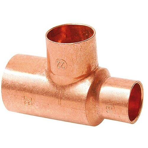  Bakrena redukcija T-komad (Promjer: 15 mm, Sorta: 22 x 15 x 15 mm) Cijene