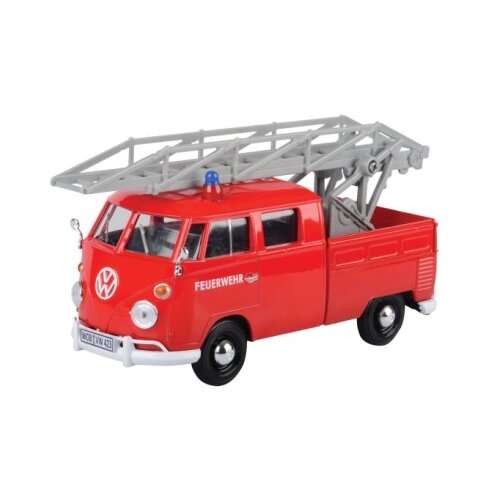  MET. AUTO 1:24 VOLKSWAGEN FIRE TRUCK W/AERIAL LADDER 25/79584 Cene