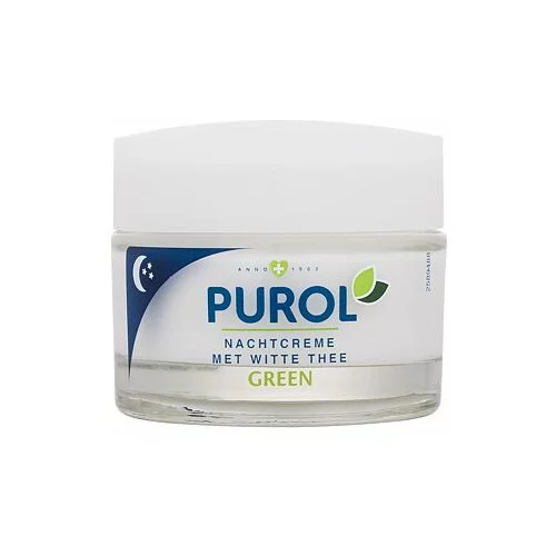 Purol Green Night Cream noćna krema za lice za mješovitu kožu 50 ml za žene