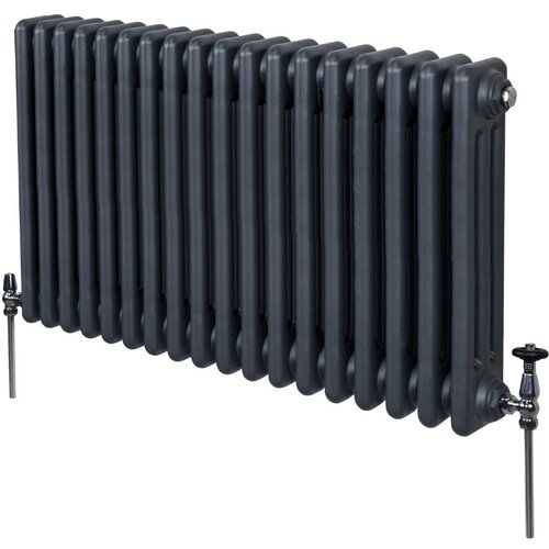 Monster Tradicionalni radiator s 3 stebri - 600 x 832 mm - antracitno siva, (21569876) Cene