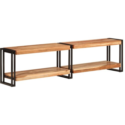 TV ormarić 160 x 30 x 40 cm od masivnog bagremovog drva Cijene