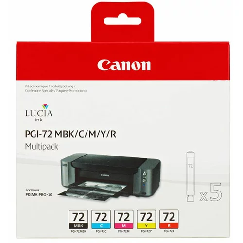 Canon komplet kartuš za PGI-72 (BK/C/M/Y/R), original