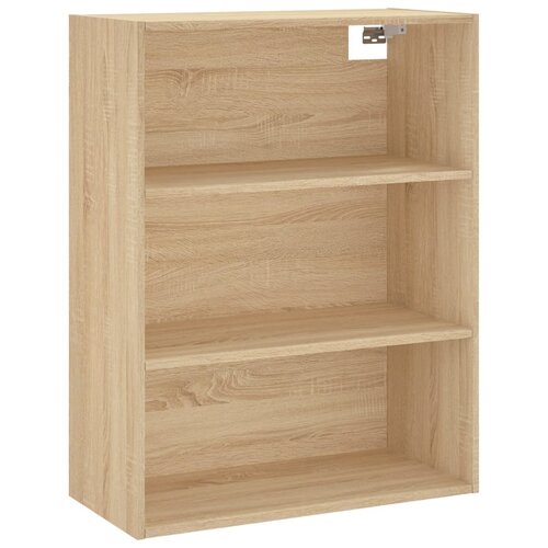  Visoka komoda hrasta sonome 69,5x34x180cm od konstruiranog drva Slike