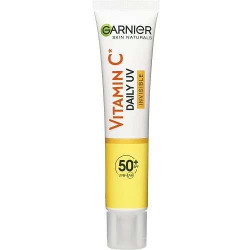 Garnier Skin Naturals Vitamin C Daily UV Invisible dnevna krema za lice za sve vrste kože 40 ml za ženske