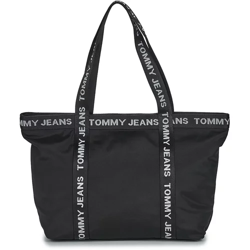 Tommy Jeans Nakupovalne torbe TJW ESSENTIALS TOTE Črna