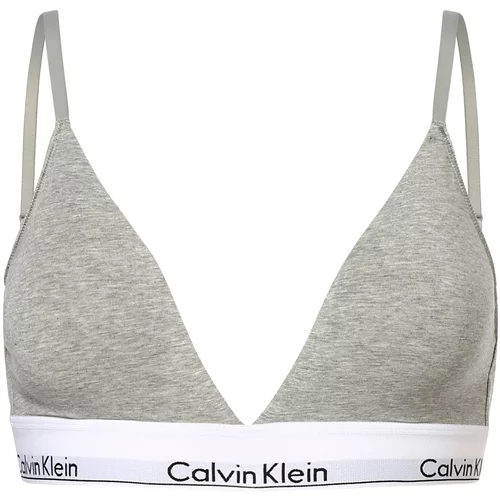 Calvin Klein Grudnjak kameno siva / crna / bijela