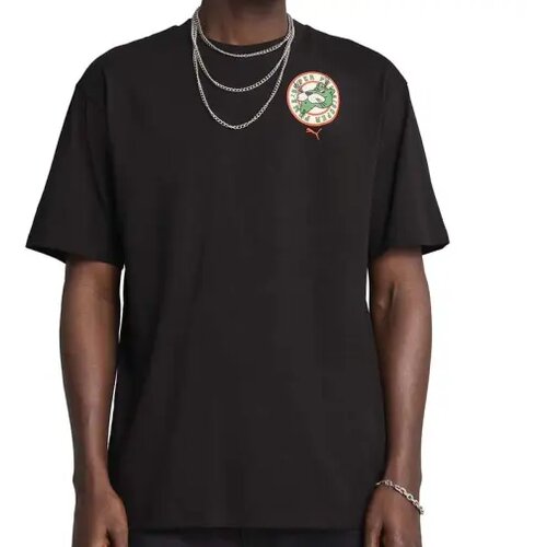 Puma Mu&amp;scaron;ka majica Graphics super, Crna Slike
