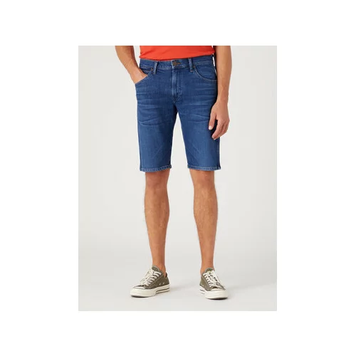 Wrangler Jeans kratke hlače Colton W16CJXY81 112330686 Modra Regular Fit
