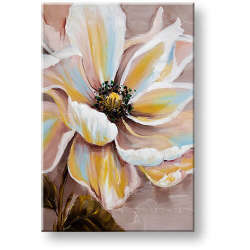 Slikana slika na platnu cvet 60x90 cm Slike