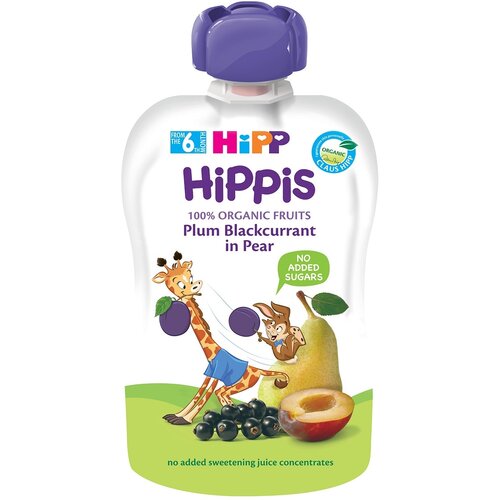 Hipp is kruška šljiva ribizla 100g Cene