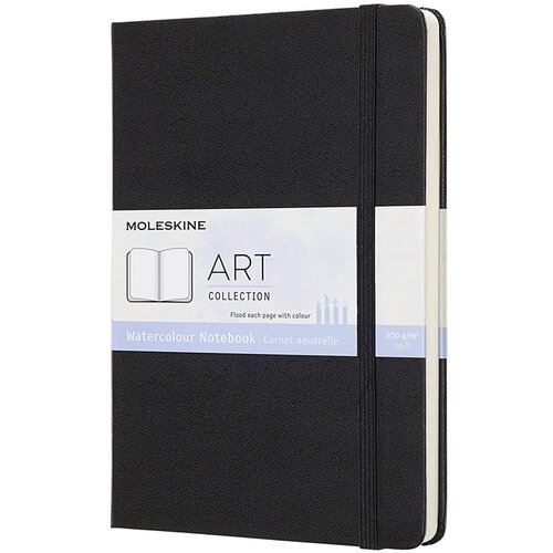 Moleskine Beležnica Watercolor LG, črna Cene