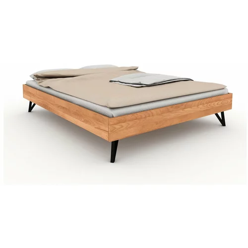 The Beds Zakonska postelja iz bukovega lesa 140x200 cm Golo - The Beds