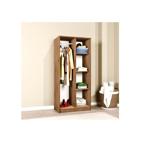 Hanah home Ormar Kardelen 1600-122, 80x180x51.8 cm, , Smeđa Slike