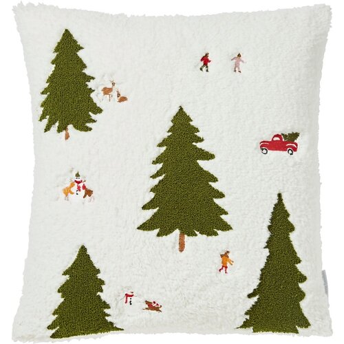 Catherine Lansfield Ukrasni jastuk s božićnim motivom 45x45 cm Christmas Tree &amp;ndash; Slike