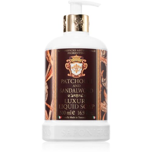 Saponificio Artigianale Fiorentino Patchouli and Sandalwood naravno tekoče milo za roke 500 ml Cene