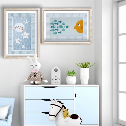 Wallity slika 2P3853SCT-001, 2 dela, 53 x 78 cm Cene