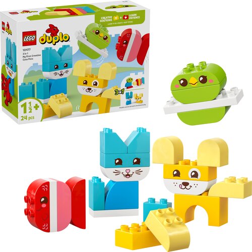 Lego DUPLO My First 3 in 1 Creative Cute Pets &scaron;tevilka 10477 Cene