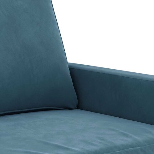  3-dijelni set sofa s jastucima plavi bar&amp;scaron;unasti Slike