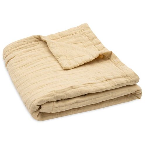 Jollein bombažna odejica muslin jacquard vanilla gots Cene
