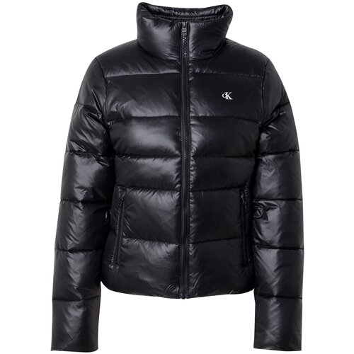 Calvin Klein Jeans Prehodna jakna črna / bela Slike