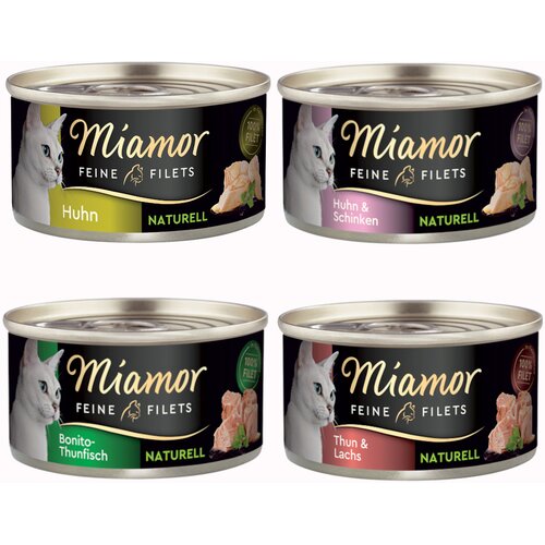  Probno pakiranje: Miamor Feine Filets Naturelle 12 x 80 g - Mije&scaron;ano pakiranje II Cijene