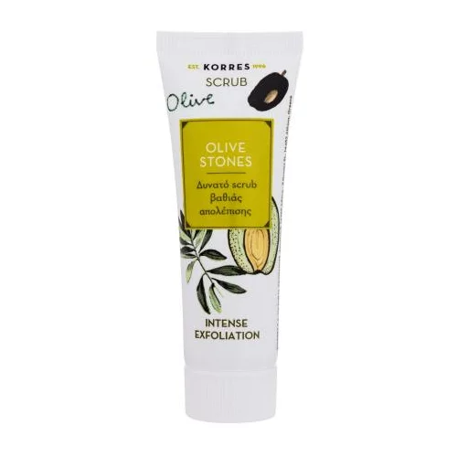 Korres Olive Intense Exfoliation Scrub piling za vse tipe kože 18 ml za ženske