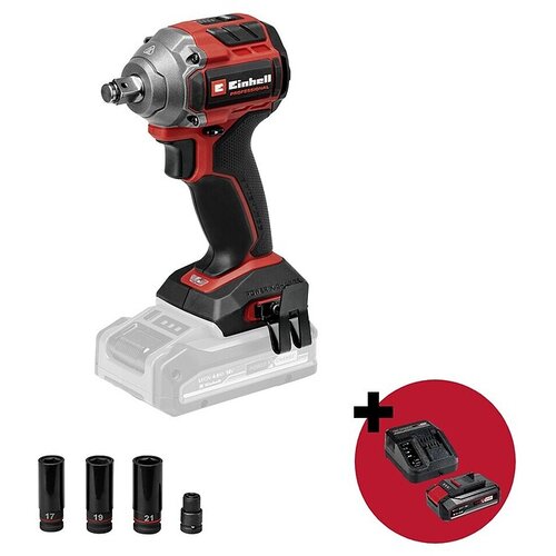 Einhell Set orodij (Akumulatorski udarni vijačnik TP-CW 18/260-C Li BL-Solo + Starter set) productname.garantie.plussign BAUHAUS garancija 5 let za naprave na električni ali motorni pogon Slike
