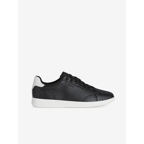 Geox Black Men&amp;#039;s Leather Sneakers Kennet - Men Slike