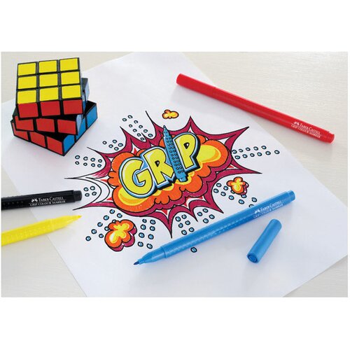 &amp;scaron;kolski 10boja grip faber castell 155310 blister Slike