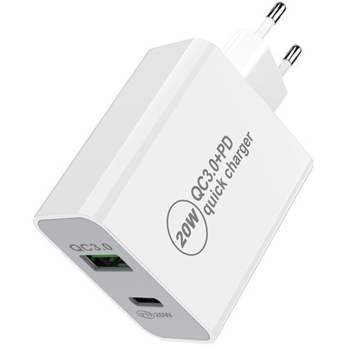  APPACS A34 USB-C PD + QC dual port punjač 18W Cene