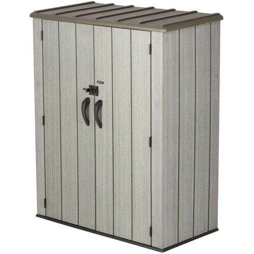 Lifetime plastični ormar za alat XL | Tamno siva | 70x136x172 cm Slike