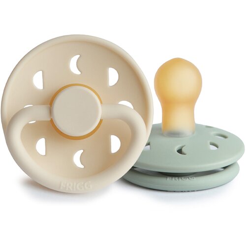 FRIGG&amp;reg; tolažilna duda moon phase natural rubber cream &amp;amp; sage Slike
