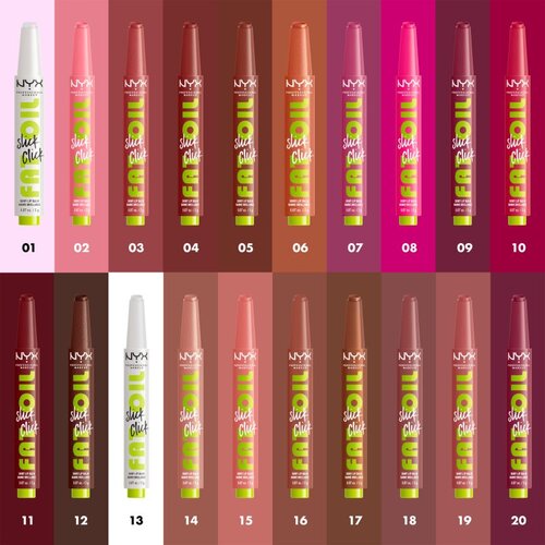 NYX Professional Makeup Fat Oil Slick Click balzam za toniranje za usne nijansa 2 g Slike