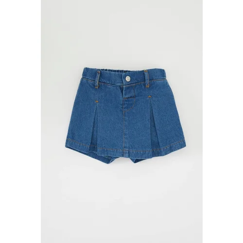 Defacto Baby Girl Shorts Skirt Jean Shorts