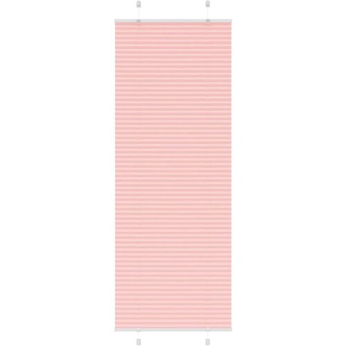 vidaXL Plisirana zavjesa Roza 70x200 cm Širina tkanine 69 4 cm Poliester - Ružičasta 70 x 200 cm Cene
