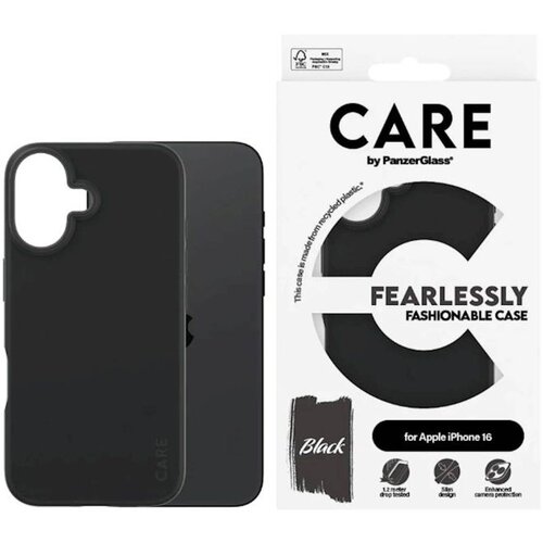  Zaštitni okvir Care iPhone 16 Black Cene