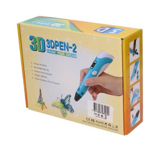 Meixi 3D Magična Olovka &amp;ndash; Kreativna 3D Printing Pen za decu i odrasle Slike