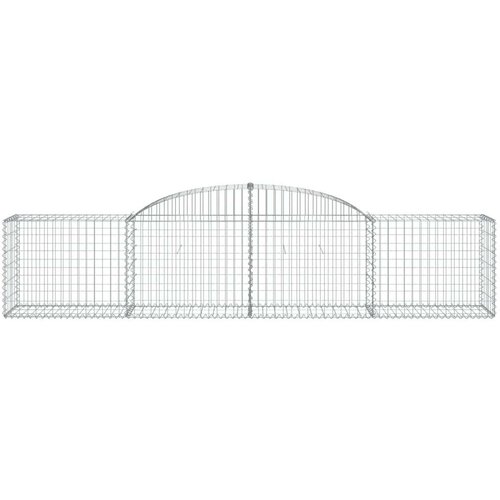  Lučne gabionske košare 6 kom 300x50x60/80 cm pocinčano željezo Cijene