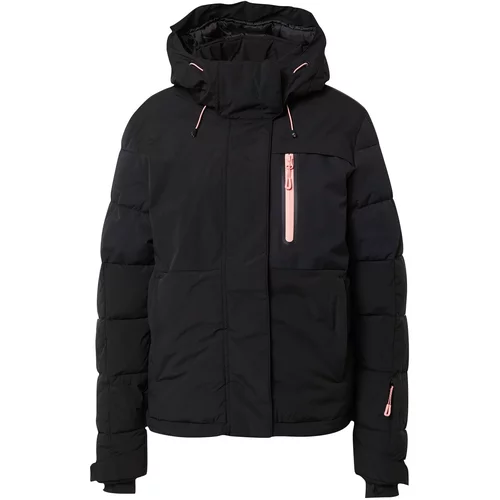 Icepeak Športna jakna 'CREOLA' roza / črna