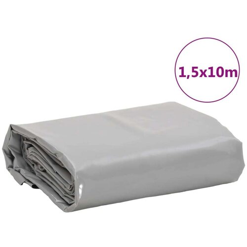  siva 1 5 x 10 m 650 g/m&amp;sup2; Slike
