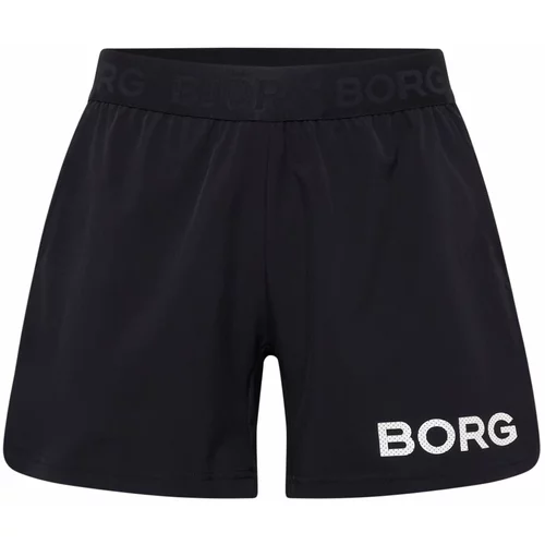 Bjorn Borg Sportske hlače crna / bijela