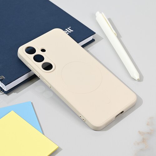 Teracell torbica Giulietta Magsafe za Samsung S931B Galaxy S25 bela Cene