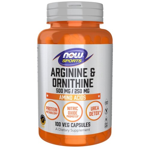 Now Foods Arginin in ornitin NOW (100 kapsul) Cene